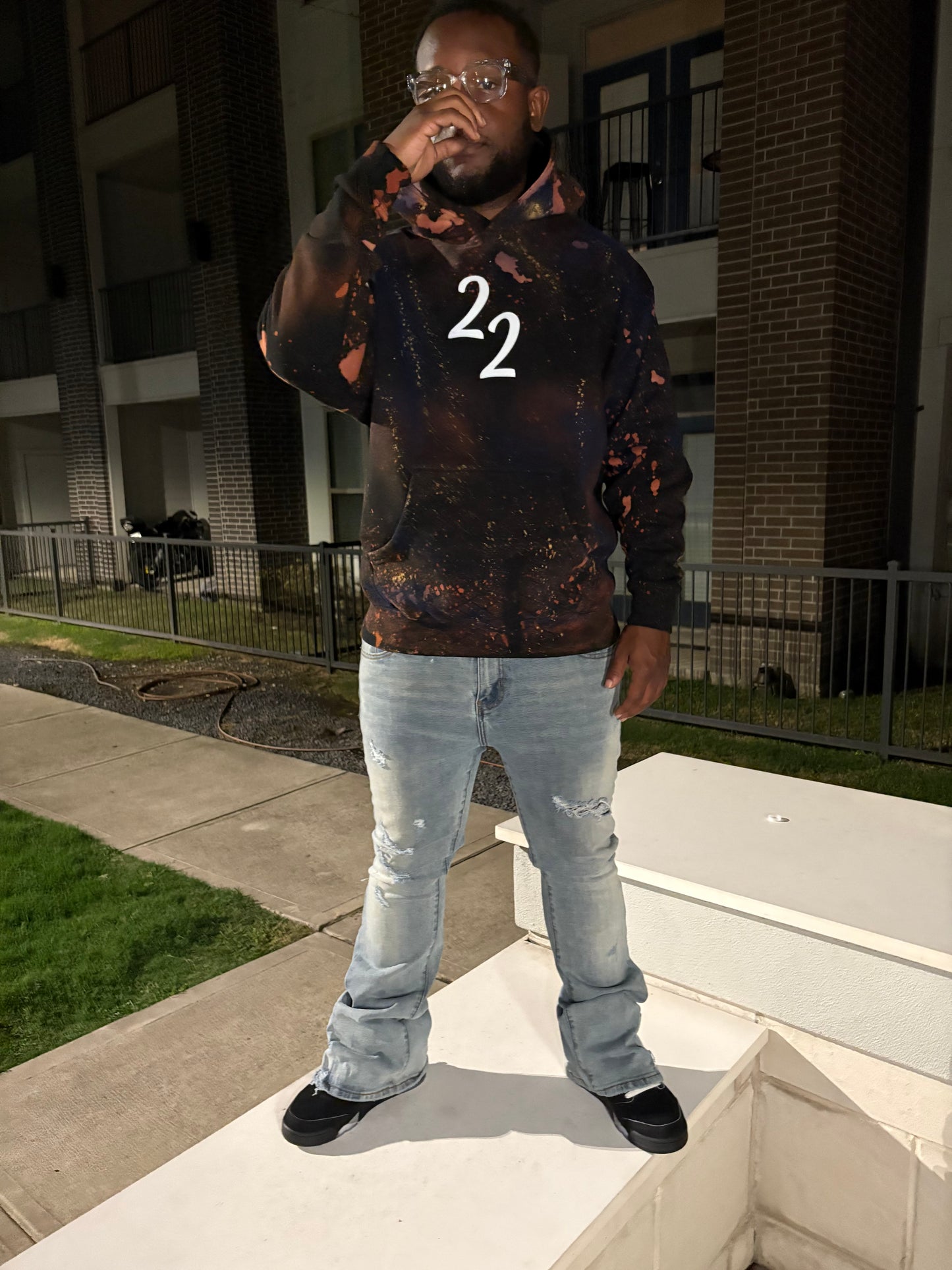 Learn2£arn 1of1 "Grafitti" Hoodie